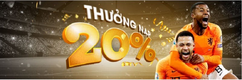 Hoàn trả 20% cho người chơi tại lần nạp thứ 2 tại nhà cái SV88 