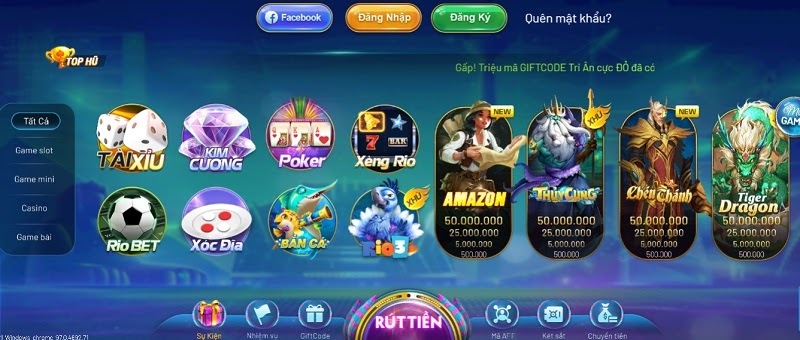 Giao diện Rio66VN Club