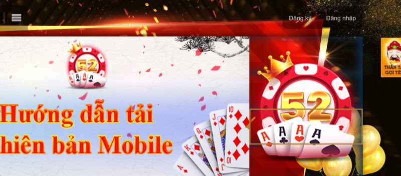 Giao diện cổng game 52Labai