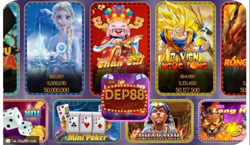 Kho game hấp dẫn tại cổng game dep88 Club