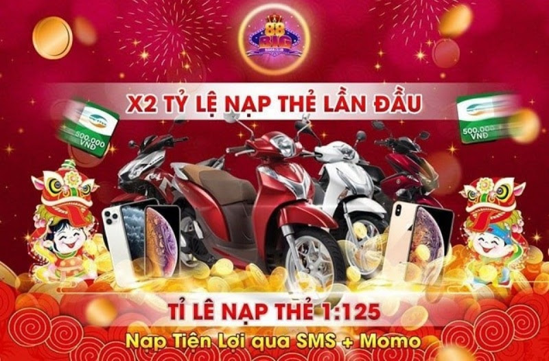 Khuyến mãi hấp dẫn tại cổng Game Big88 Club
