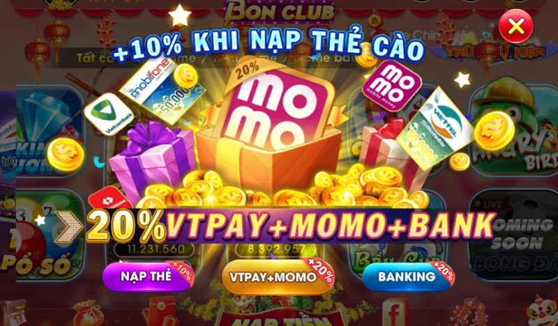 Khuyến mãi Bon Club