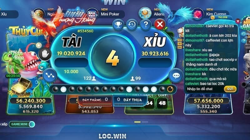 Minigame Lộc win