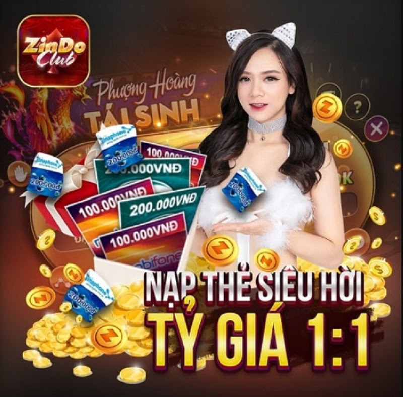 Nạp tiền bằng thẻ cào zindo club