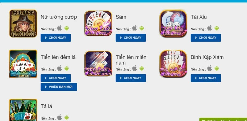 Sản phẩm nổi bật của game bài đổi thưởng online 52Labai com