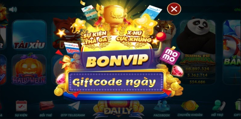 Giftcode Bon Vip