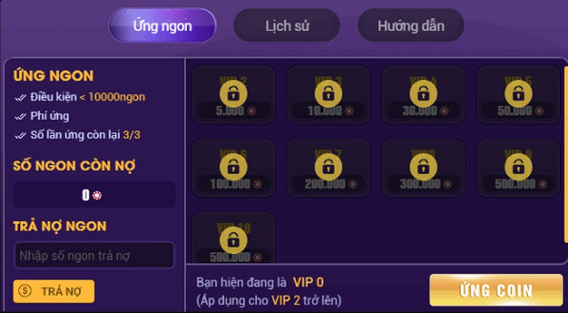 Ứng tiền Ngon Club