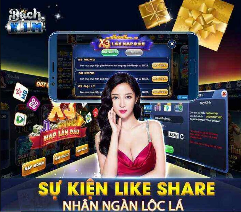 Like share siêu hot Bạch Kim Club