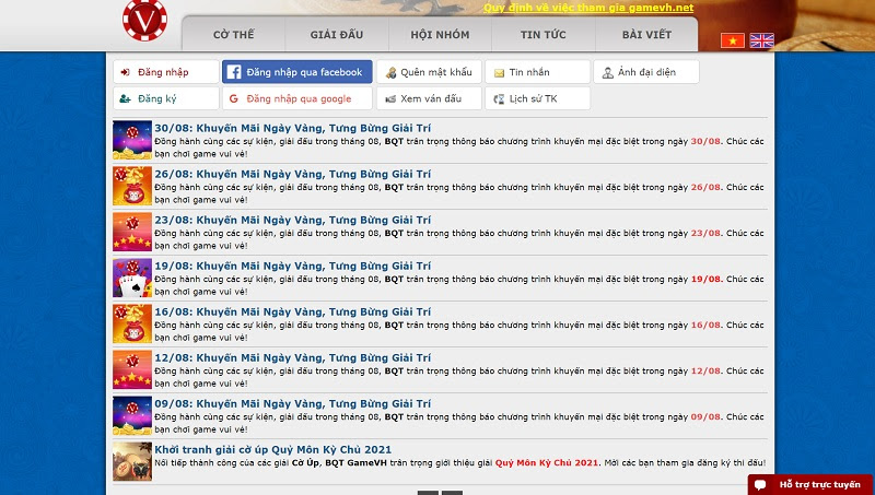 Khuyến mãi GameVH net