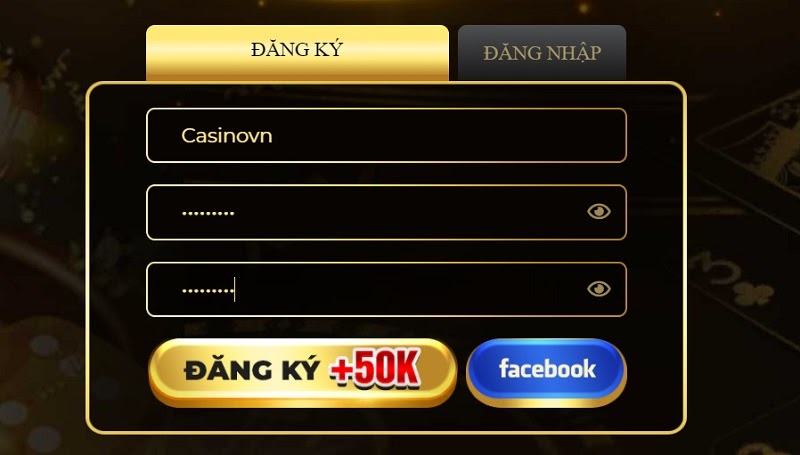 Đăng ký tài khoản Ric Win