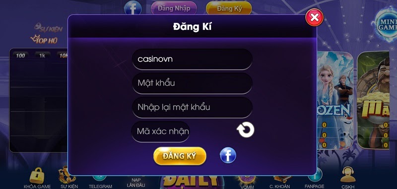 Tạo tài khoản mới nhanh chóng tại cổng game bài đẳng cấp SumVip