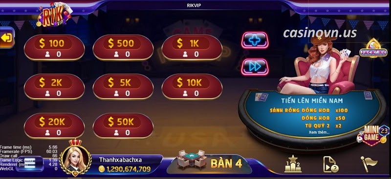 Game bài tại RikVip