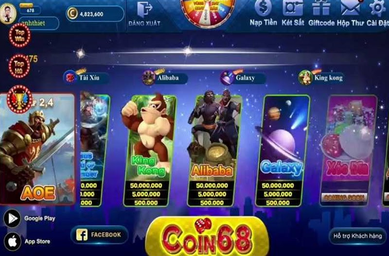 Nổ hũ Coin68 Club