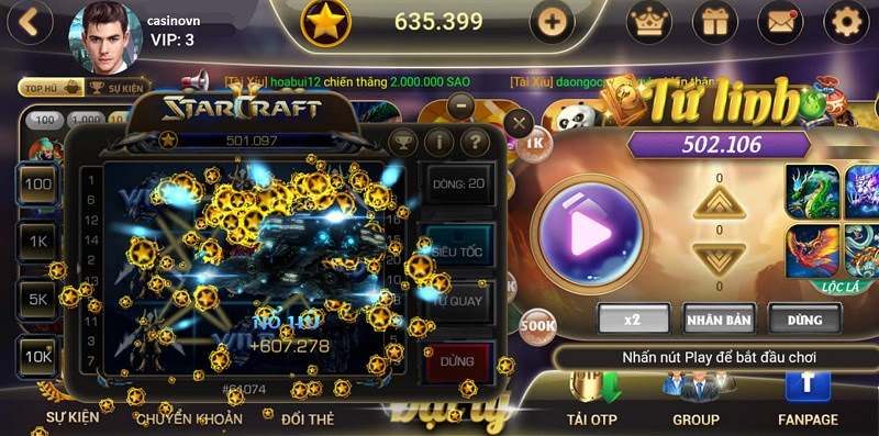 Nổ hũ Sao Club