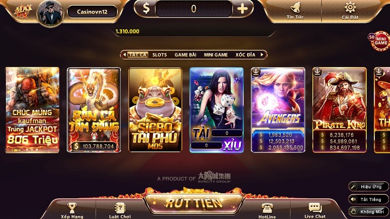 Giao diện May Club