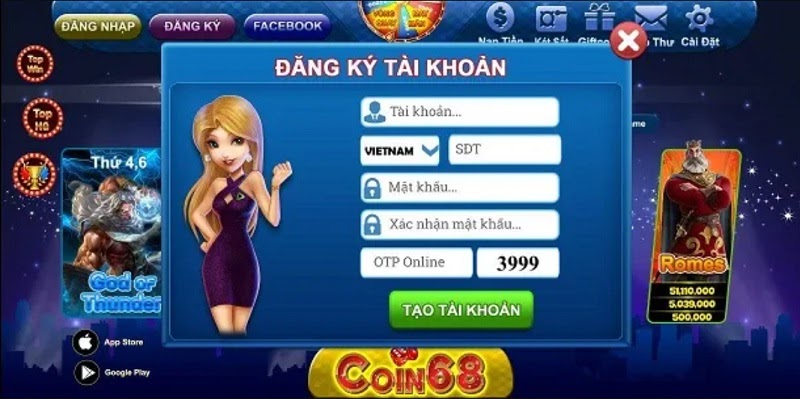 Đăng ký Coin68 Club
