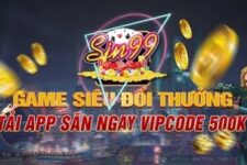 Giftcode Sin99 Club – Bỏ túi mã Giftcode mới nhất dành cho mọi tay chơi