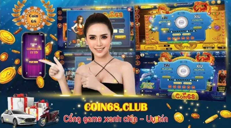 Cổng game Coin68 Club