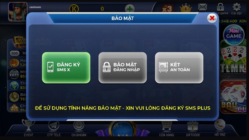 Bảo mật Bạch Kim Club