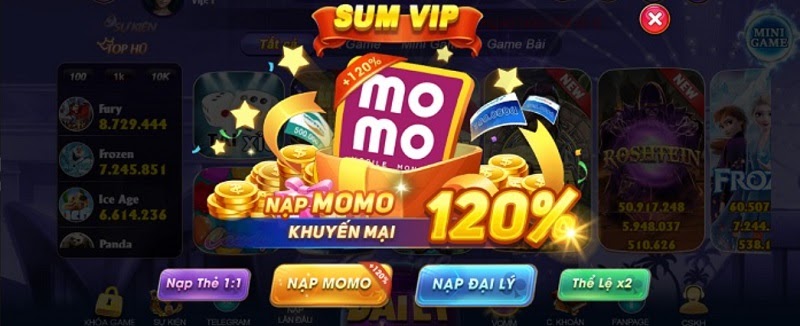 Khuyến mãi nạp lần đầu cho thành viên mới tại SumVip