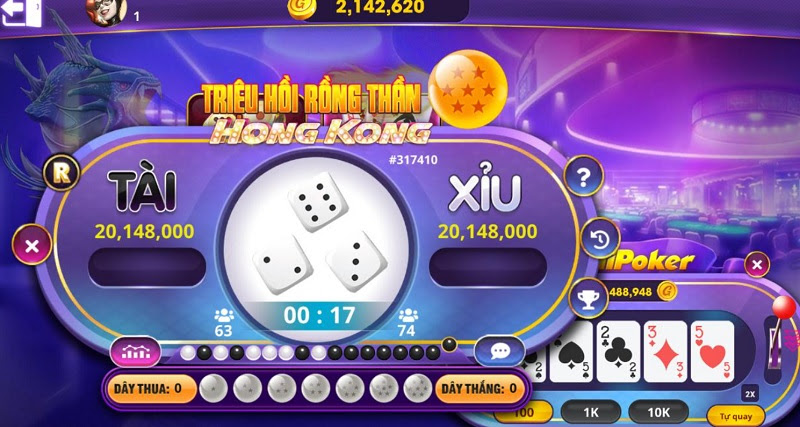 Minigames Tài xỉu G88
