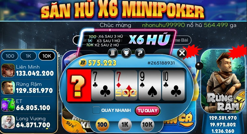 Minigame X6 Club