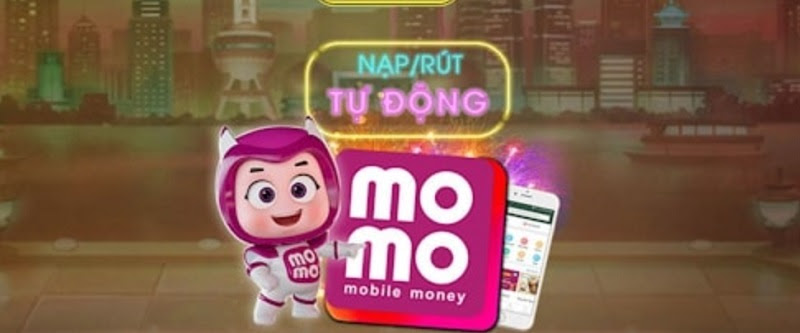 Huloc vip hỗ trợ nạp tiền qua ví điện tử momo