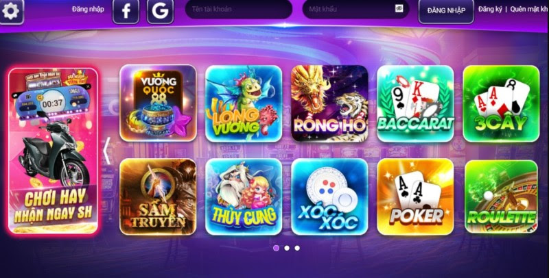 Sản phẩm nổi bật của cổng game G88