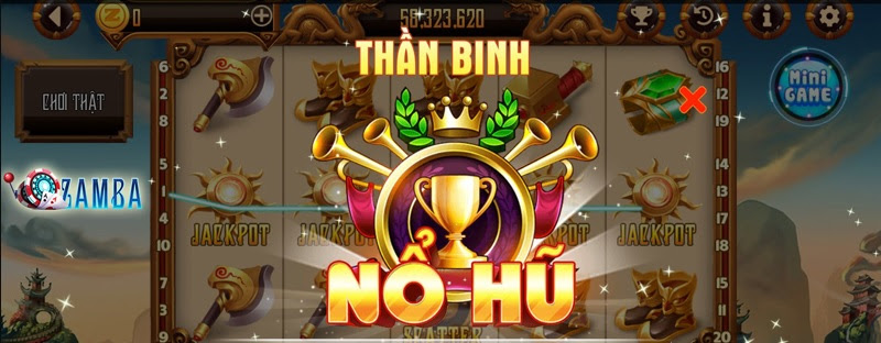 Slots nổ hũ Zamba68