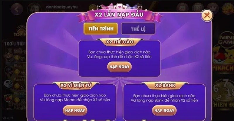 Nạp tiền giftcode Hely win