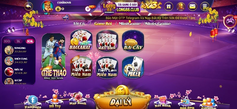 Game bài Long88 Club