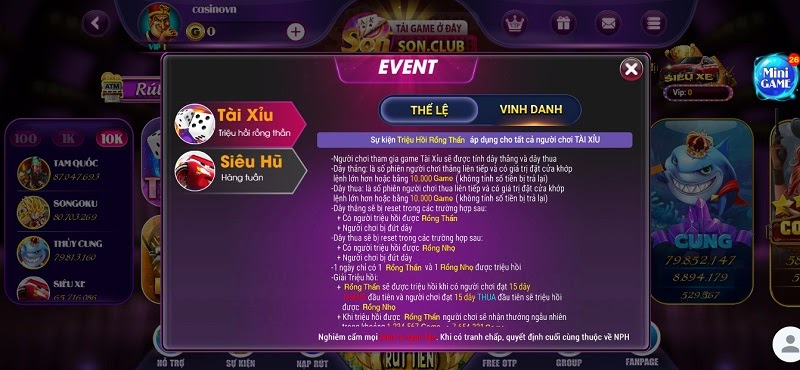 Khuyến mãi Son Club