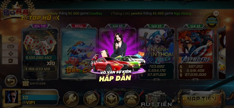 Khuyến mãi Bo88Vip Club