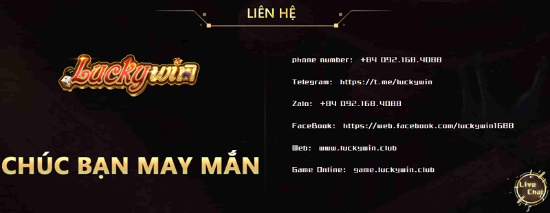 Liên hệ tại Luckywin club