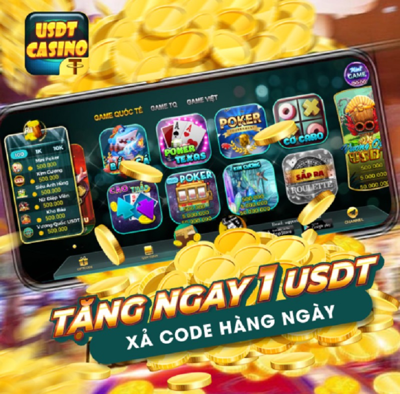 Nhận code Fanpage USDT