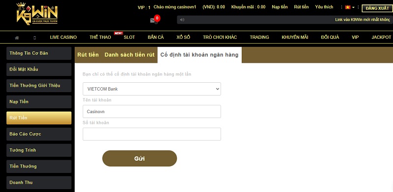 Game đánh bài online K9VN