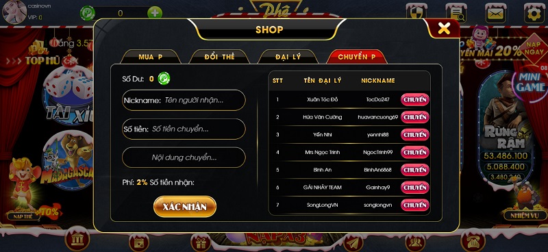 Rút tiền Phê Vin