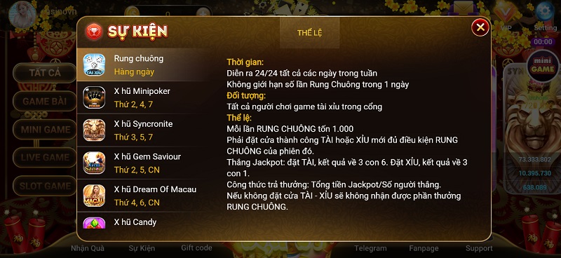 Sự kiện OK88