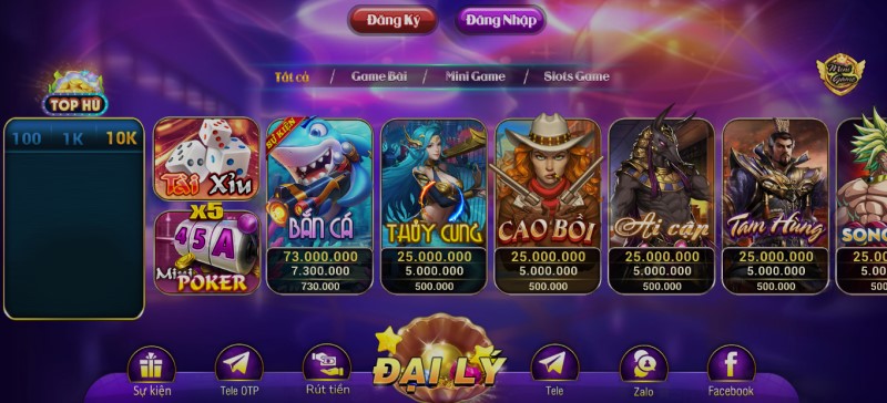 Giao diện P86 Club