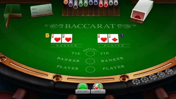 Bàn chơi Baccarat - game casino ưa chuộng nhất