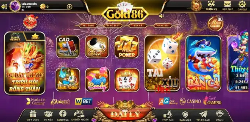 Cổng game này đem đến nhiều trò chơi thuộc nhiều thể loại khác nhau