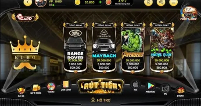 Cổng game này tập hợp vô số trò chơi đẳng cấp uy tín hàng đầu thị trường