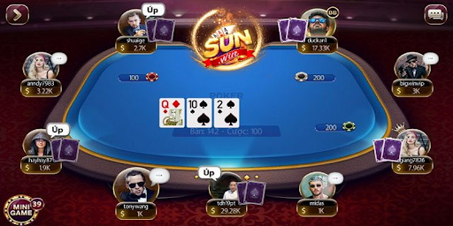 Poker - Tựa game giải trí đỉnh cao của cổng game Sunwin 