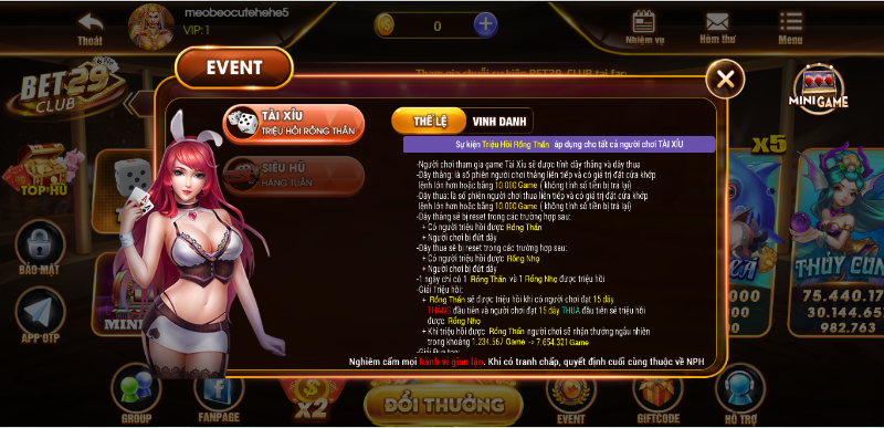 Cổng game cập nhật vô vàn ưu đãi khủng cho mọi thành viên