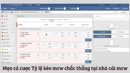 Tỷ lệ kèo Mcw - Cơ Hội Thắng Lớn Tại Nhà Cái Đá Gà MCW